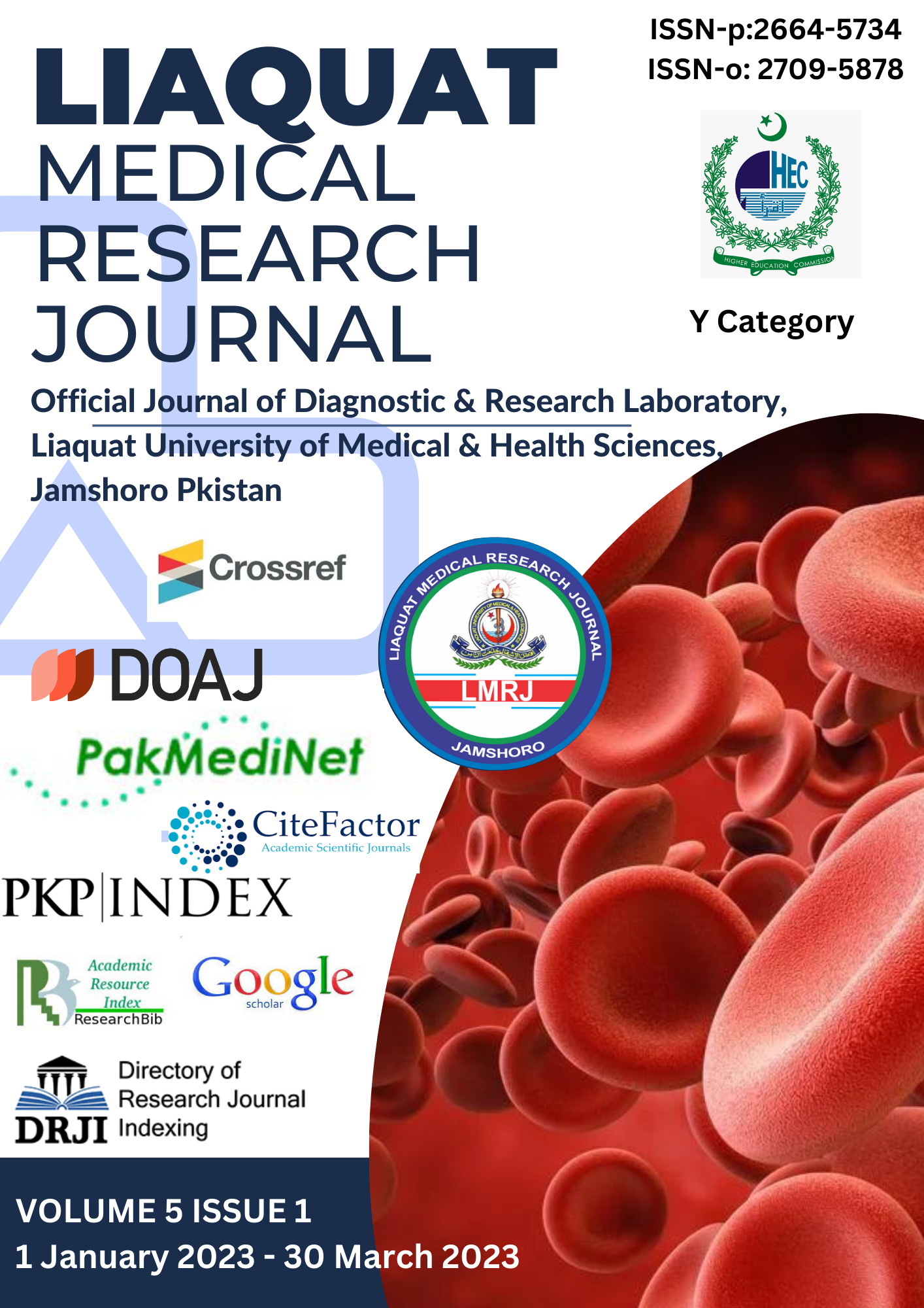 					View Vol. 5 No. 1 (2023): Liaquat Medical Research Journal
				