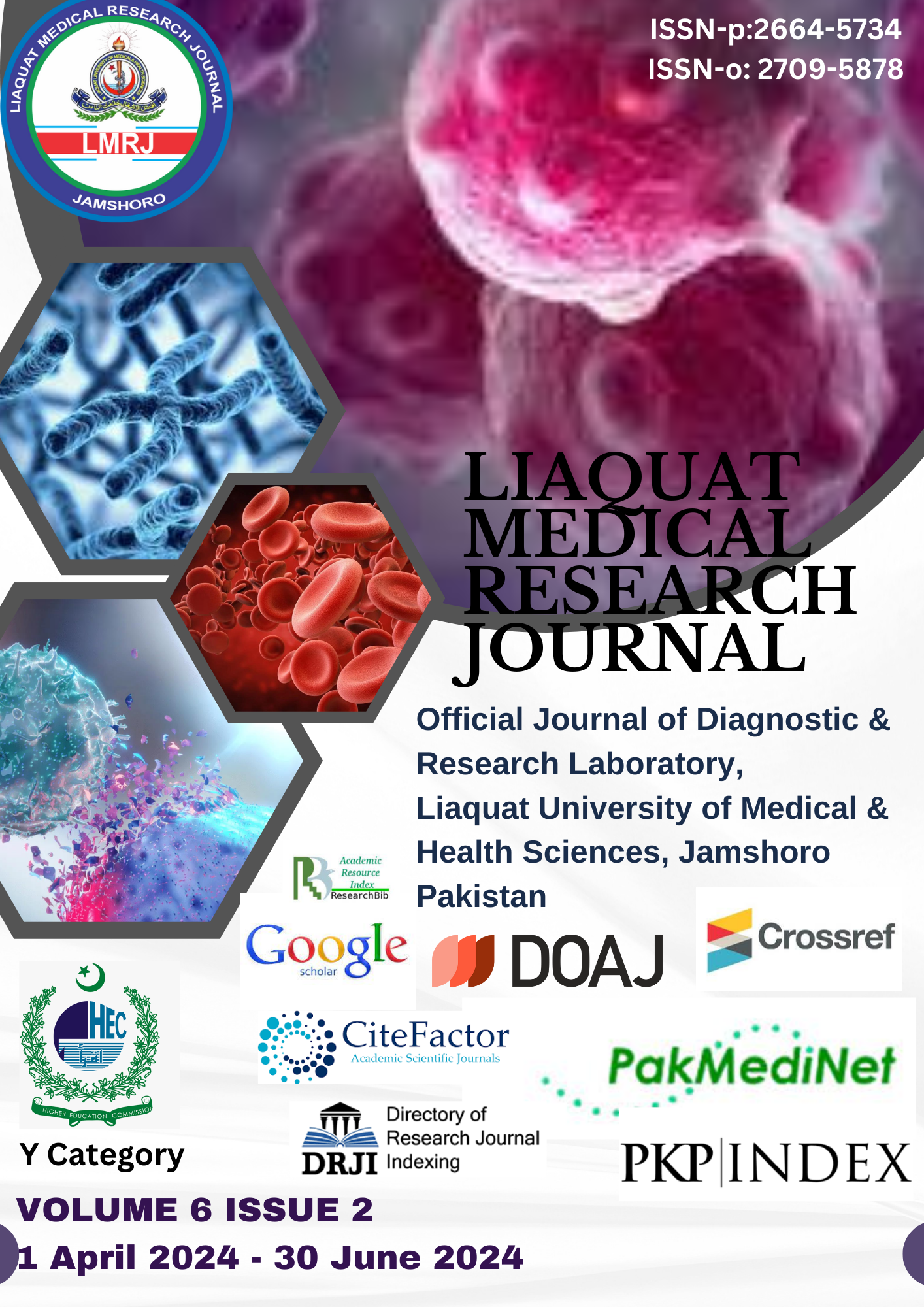 					View Vol. 6 No. 2 (2024): Liaquat Medical Research Journal
				